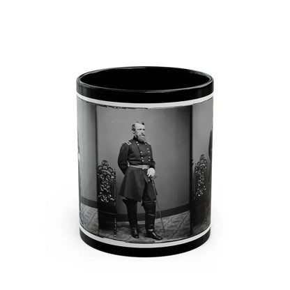 Brig. Gen. David B. Birney (U.S. Civil War) Black Coffee Mug 11oz - Go Mug Yourself