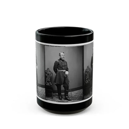 Brig. Gen. David B. Birney (U.S. Civil War) Black Coffee Mug 15oz - Go Mug Yourself