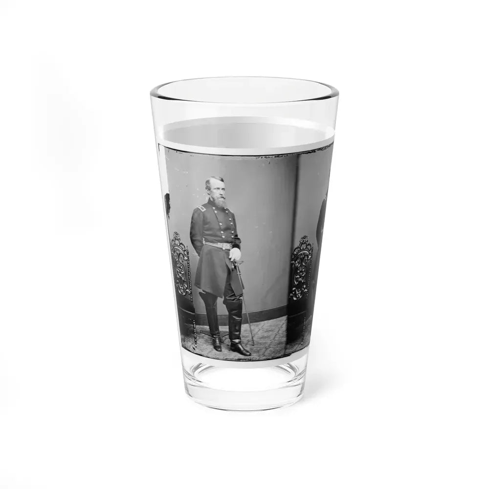 Brig. Gen. David B. Birney (U.S. Civil War) Pint Glass 16oz - Go Mug Yourself