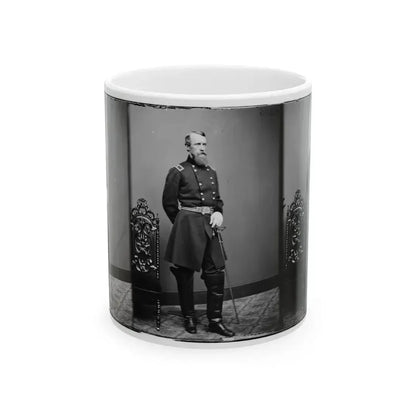 Brig. Gen. David B. Birney (U.S. Civil War) White Coffee Mug 11oz - Go Mug Yourself