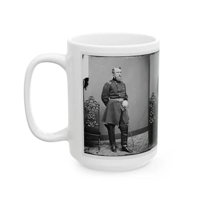 Brig. Gen. David B. Birney (U.S. Civil War) White Coffee Mug - Go Mug Yourself