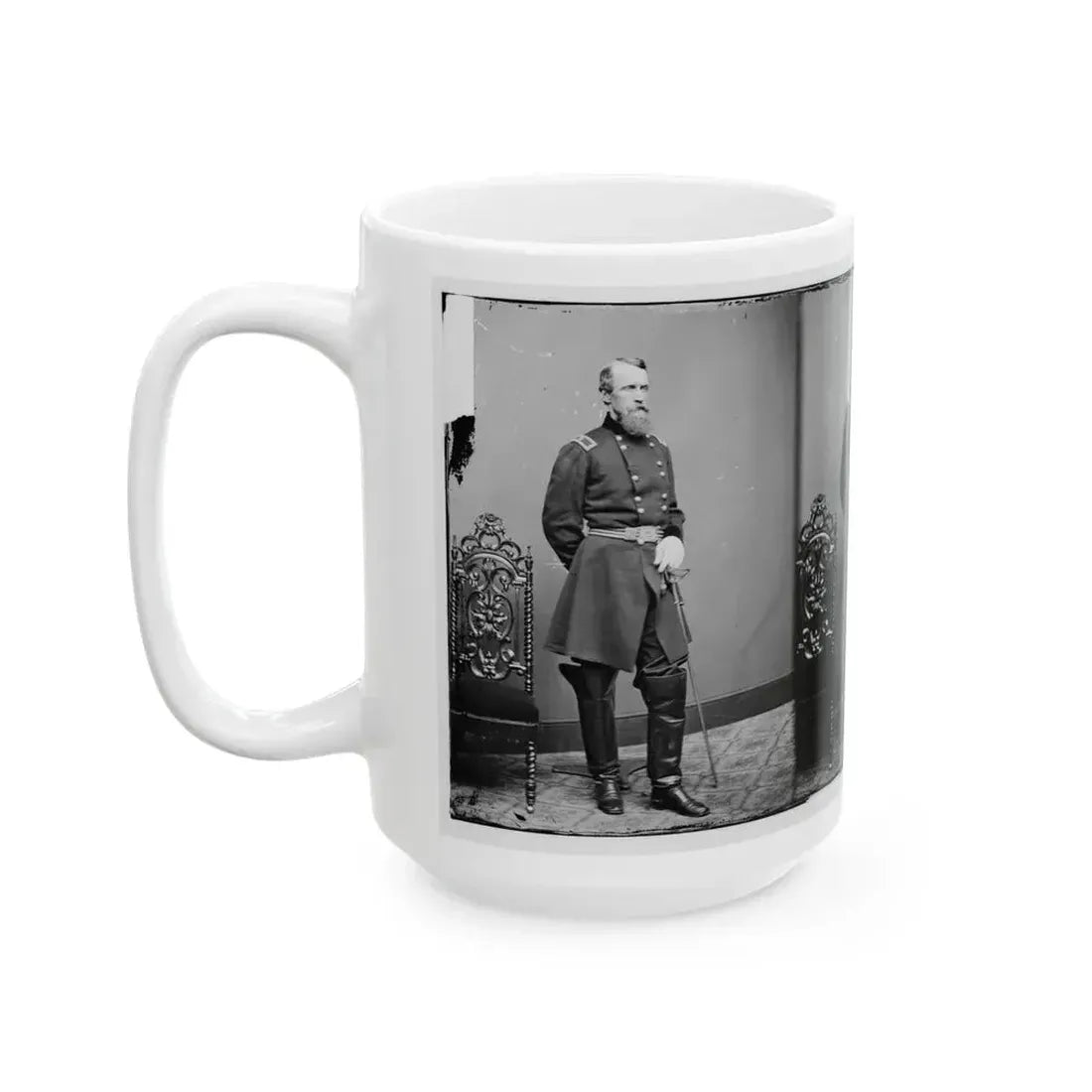 Brig. Gen. David B. Birney (U.S. Civil War) White Coffee Mug - Go Mug Yourself