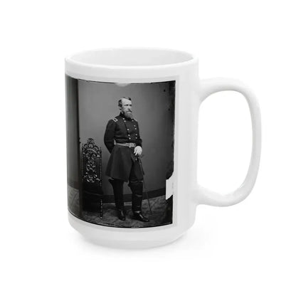 Brig. Gen. David B. Birney (U.S. Civil War) White Coffee Mug - Go Mug Yourself