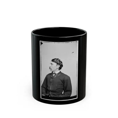 Brig. Gen. Edwin H. Stoughton, Col. 4th Vermont 001 (U.S. Civil War) Black Coffee Mug 11oz - Go Mug Yourself