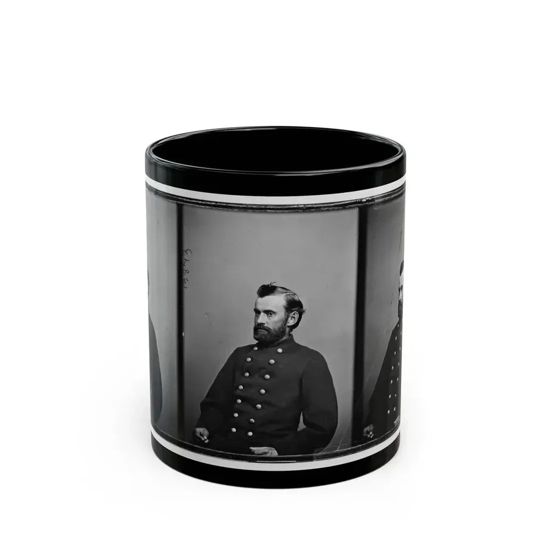 Brig. Gen. E.S. Bragg, 6th Wisc. Inf. (U.S. Civil War) Black Coffee Mug 11oz - Go Mug Yourself