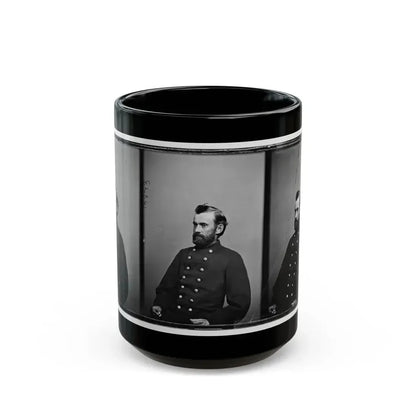 Brig. Gen. E.S. Bragg, 6th Wisc. Inf. (U.S. Civil War) Black Coffee Mug 15oz - Go Mug Yourself