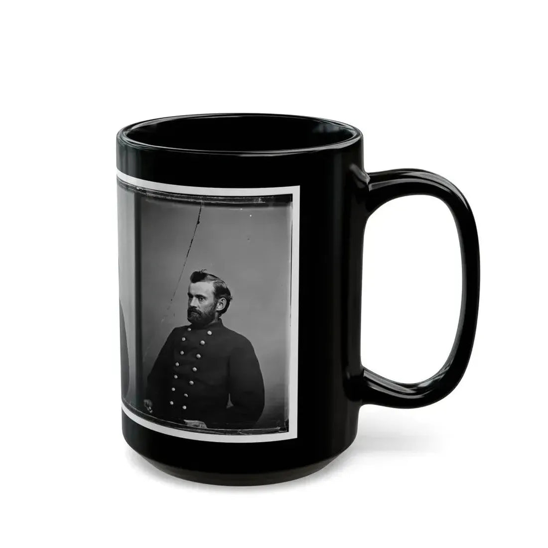 Brig. Gen. E.S. Bragg, 6th Wisc. Inf. (U.S. Civil War) Black Coffee Mug - Go Mug Yourself