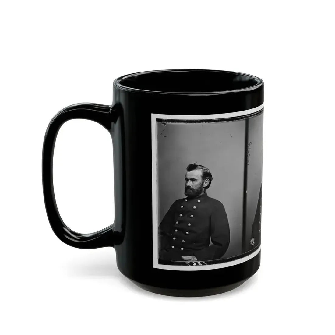 Brig. Gen. E.S. Bragg, 6th Wisc. Inf. (U.S. Civil War) Black Coffee Mug - Go Mug Yourself