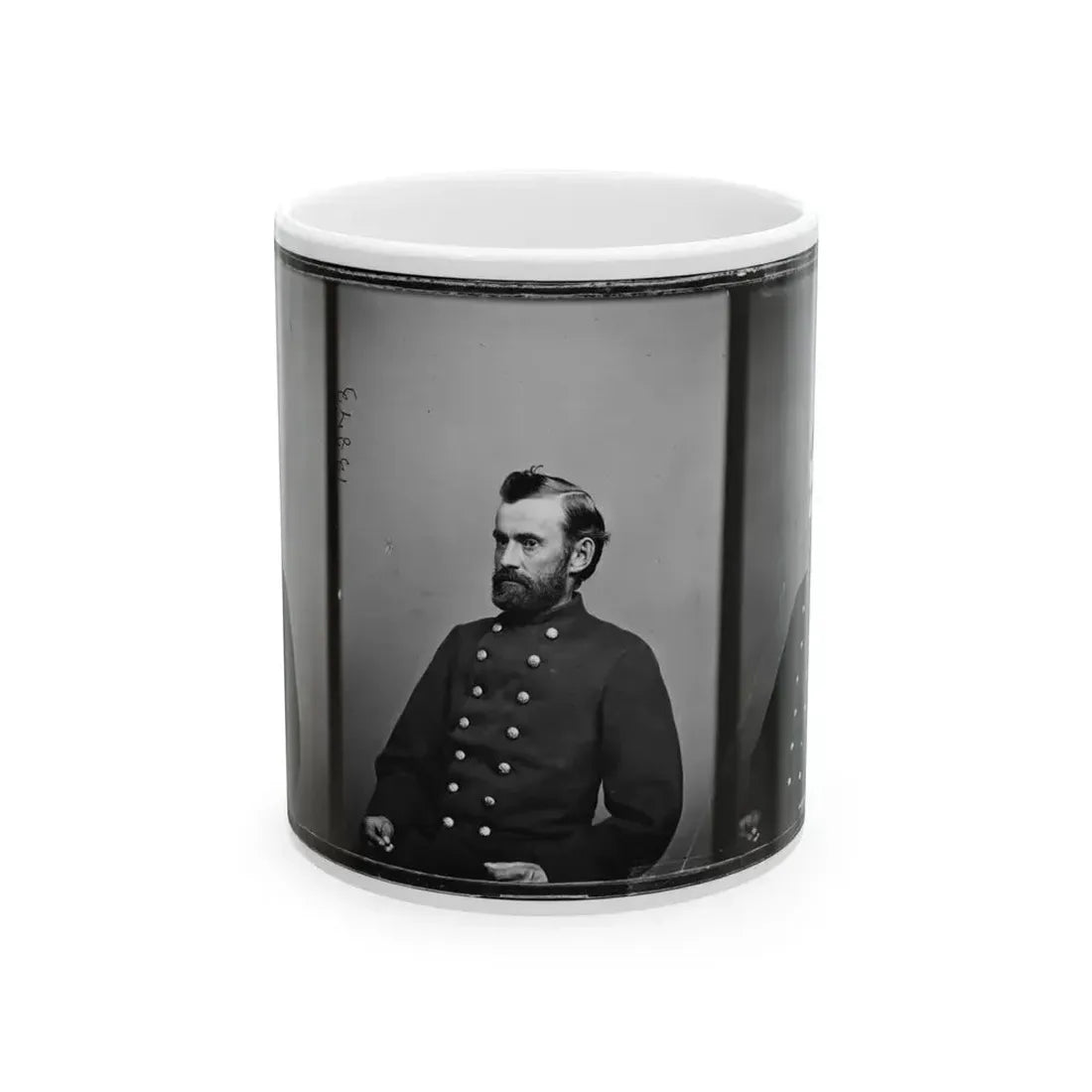 Brig. Gen. E.S. Bragg, 6th Wisc. Inf. (U.S. Civil War) White Coffee Mug 11oz - Go Mug Yourself