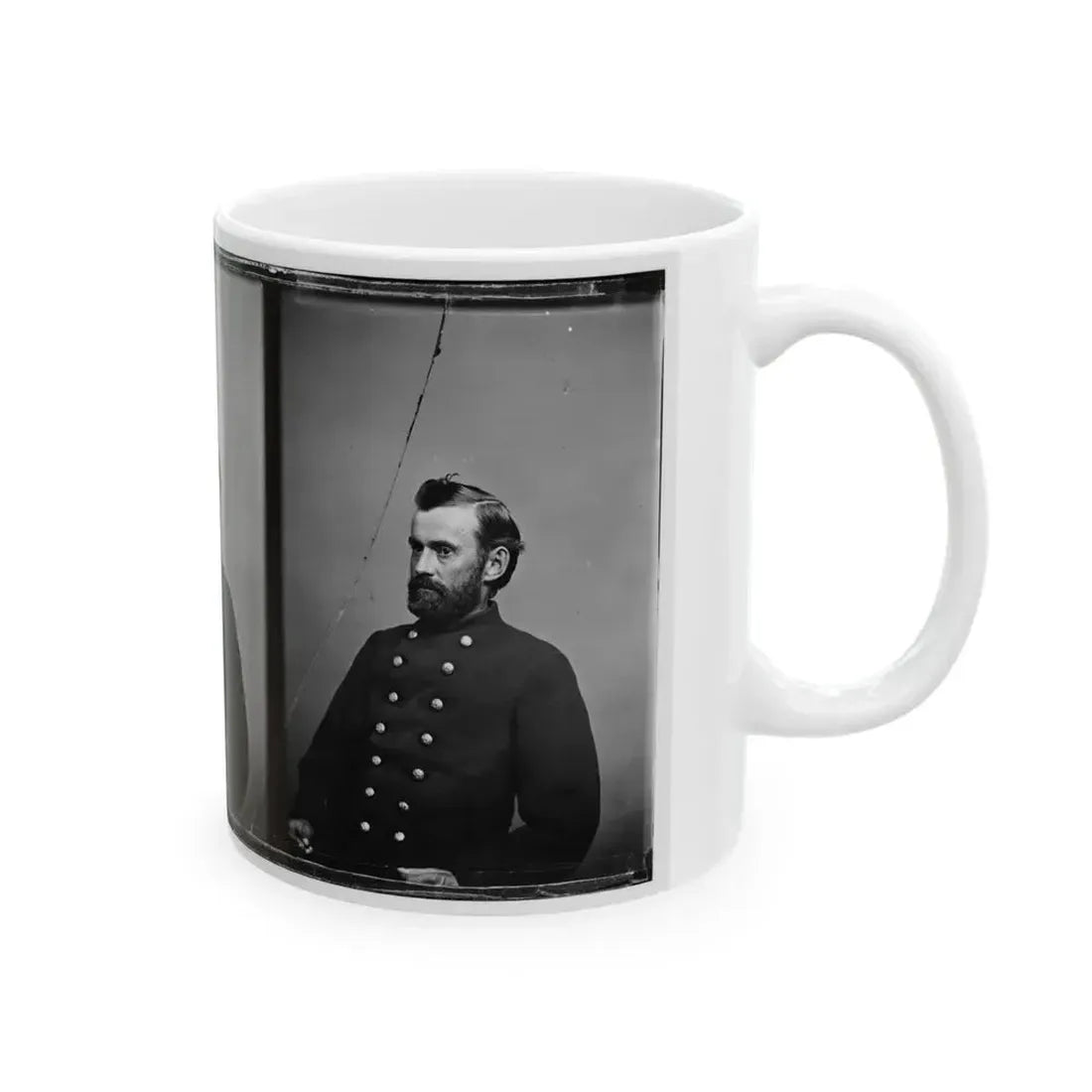 Brig. Gen. E.S. Bragg, 6th Wisc. Inf. (U.S. Civil War) White Coffee Mug - Go Mug Yourself