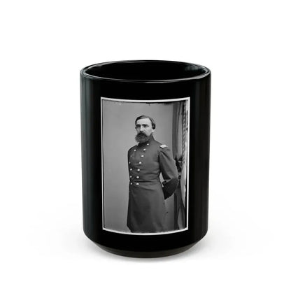 Brig. Gen. Frederick A. Starring, Col. 72d, Ill. Inf (U.S. Civil War) Black Coffee Mug 15oz - Go Mug Yourself