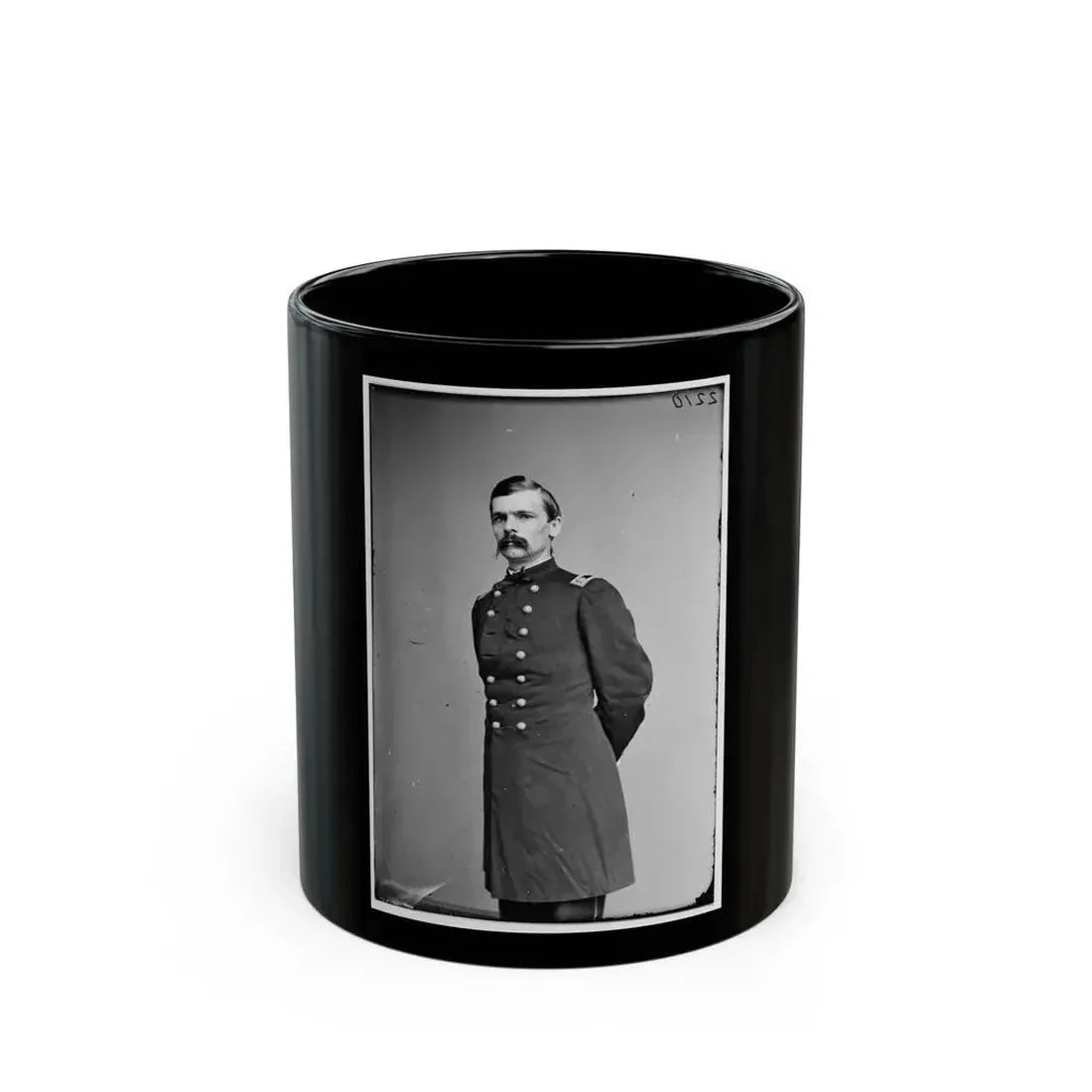 Brig. Gen. George C. Strong (U.S. Civil War) Black Coffee Mug 11oz - Go Mug Yourself
