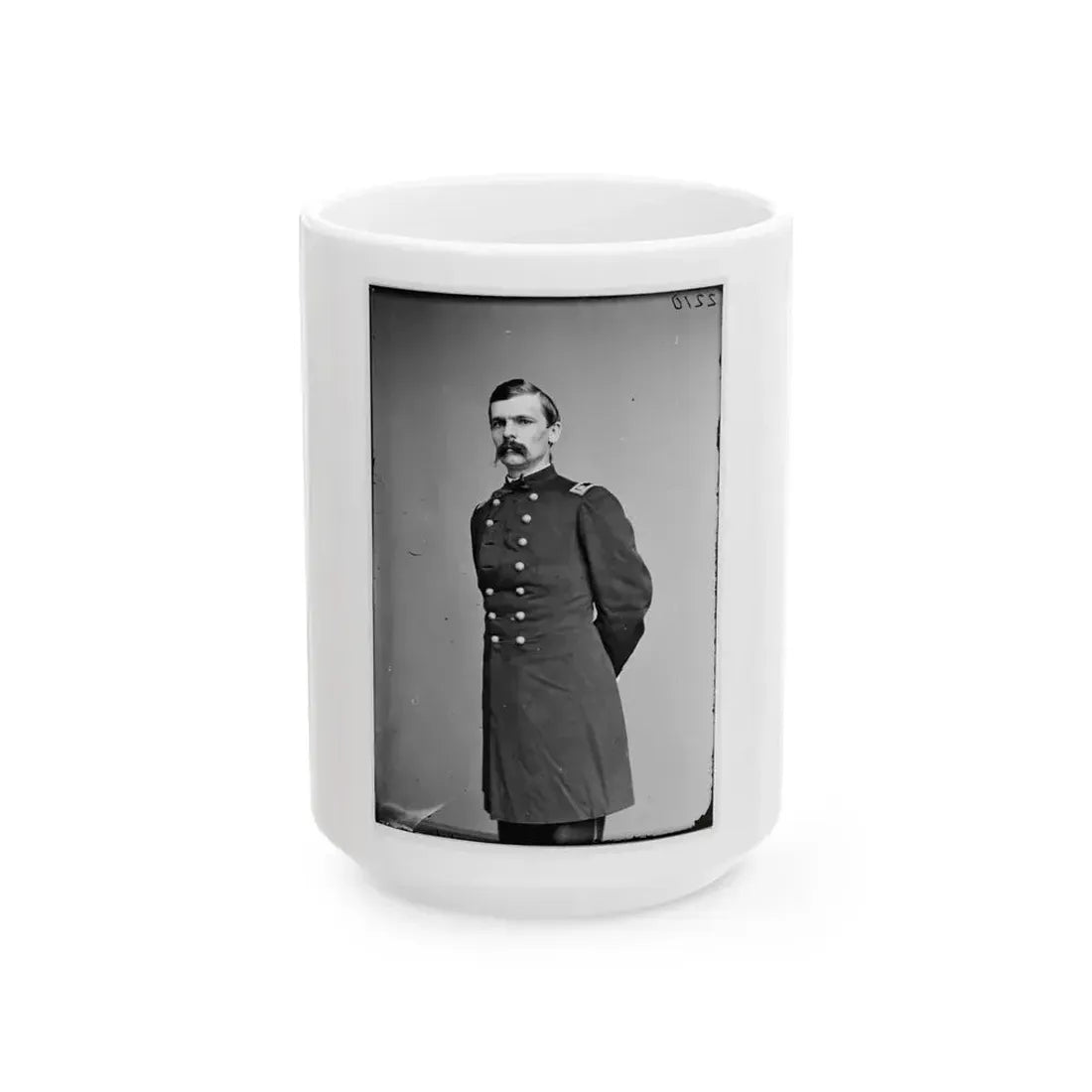Brig. Gen. George C. Strong (U.S. Civil War) White Coffee Mug 15oz - Go Mug Yourself