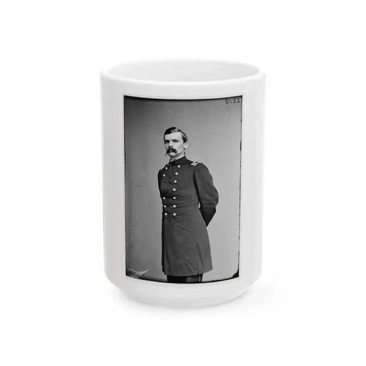 Brig. Gen. George C. Strong (U.S. Civil War) White Coffee Mug 15oz - Go Mug Yourself