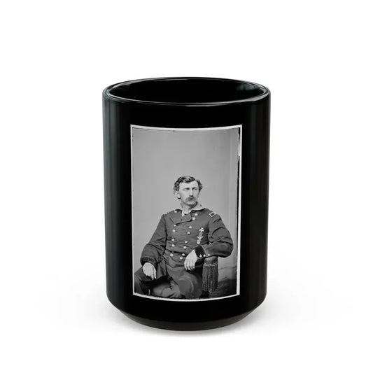 Brig. Gen. G.M. Love (U.S. Civil War) Black Coffee Mug 15oz - Go Mug Yourself