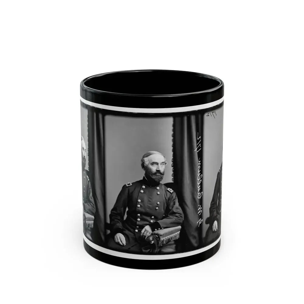 Brig. Gen. G.W. Cullum Was Appointed Chief Of Staff To General Henry W. Halleck (U.S. Civil War) Black Coffee Mug 11oz - Go Mug Yourself