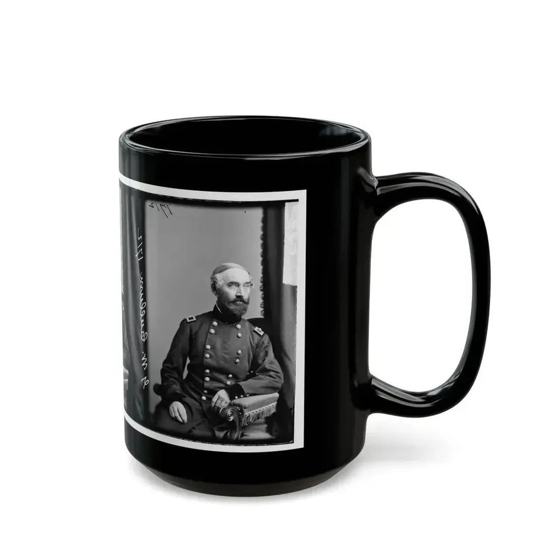Brig. Gen. G.W. Cullum Was Appointed Chief Of Staff To General Henry W. Halleck (U.S. Civil War) Black Coffee Mug - Go Mug Yourself