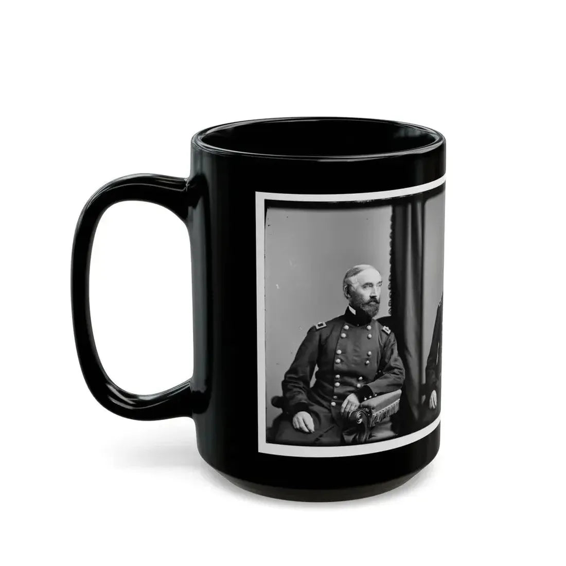 Brig. Gen. G.W. Cullum Was Appointed Chief Of Staff To General Henry W. Halleck (U.S. Civil War) Black Coffee Mug - Go Mug Yourself