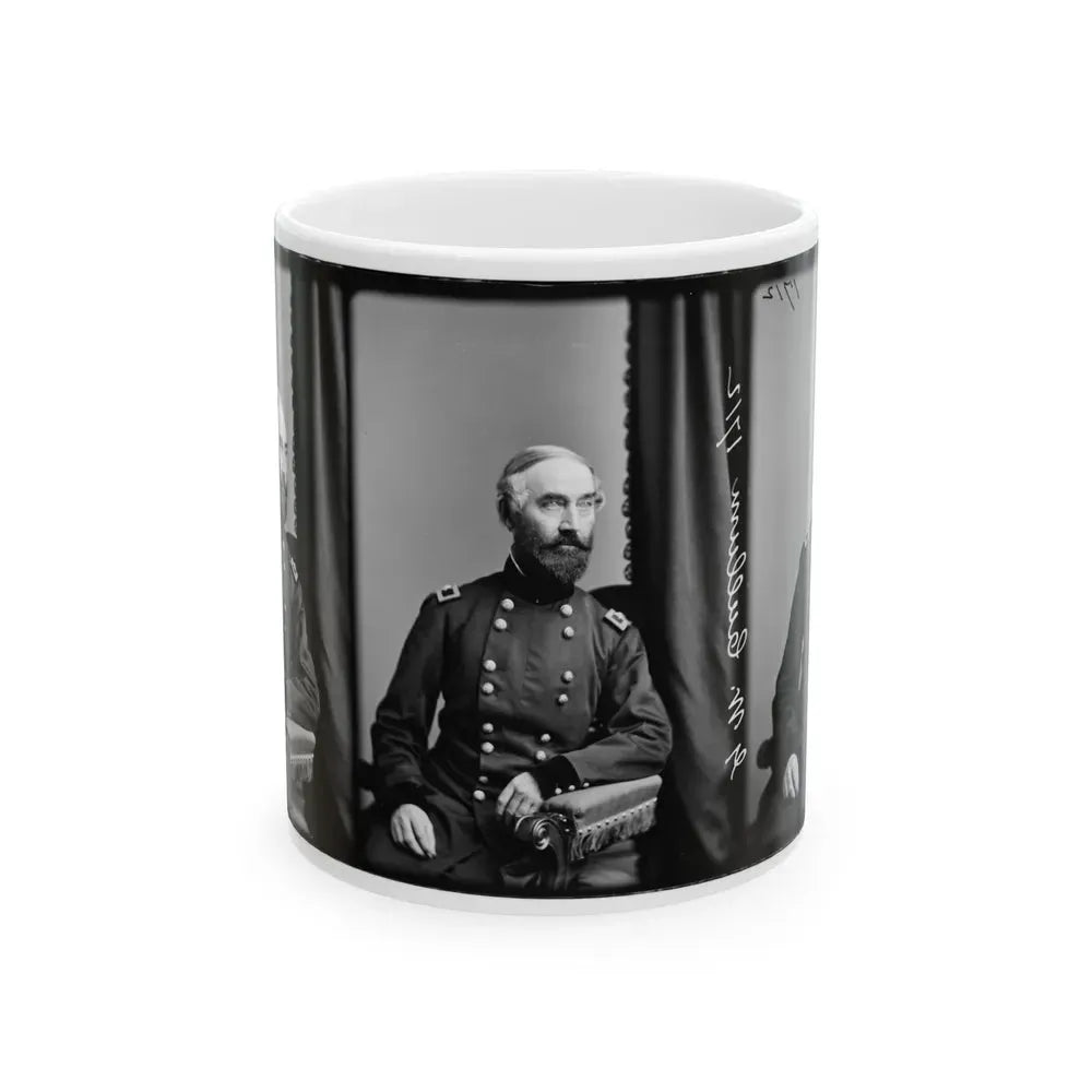 Brig. Gen. G.W. Cullum Was Appointed Chief Of Staff To General Henry W. Halleck (U.S. Civil War) White Coffee Mug 11oz - Go Mug Yourself