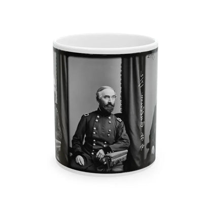 Brig. Gen. G.W. Cullum Was Appointed Chief Of Staff To General Henry W. Halleck (U.S. Civil War) White Coffee Mug 11oz - Go Mug Yourself