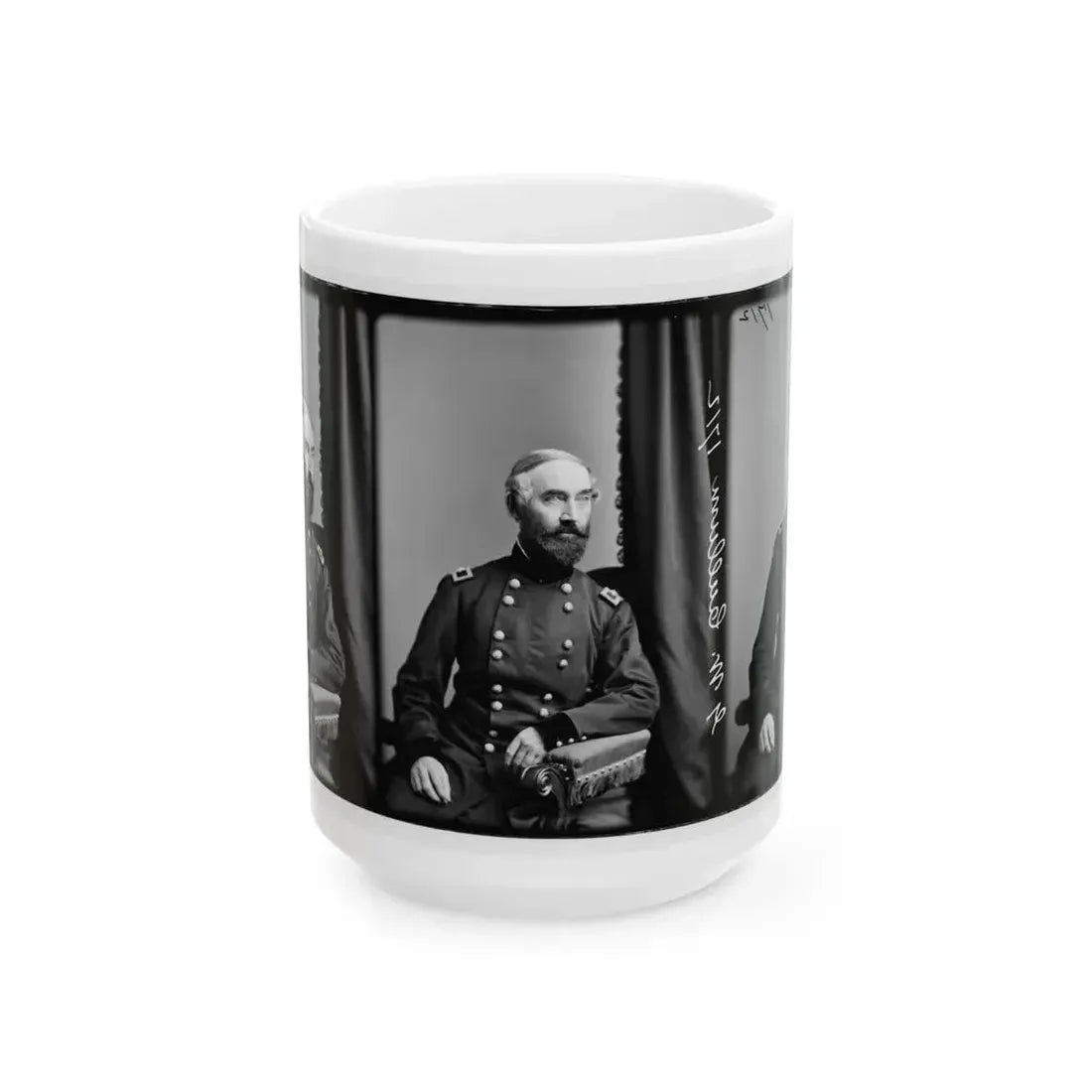 Brig. Gen. G.W. Cullum Was Appointed Chief Of Staff To General Henry W. Halleck (U.S. Civil War) White Coffee Mug 15oz - Go Mug Yourself