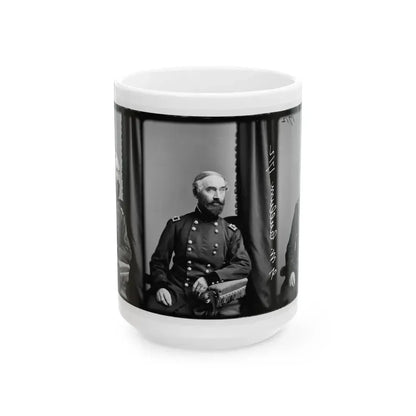 Brig. Gen. G.W. Cullum Was Appointed Chief Of Staff To General Henry W. Halleck (U.S. Civil War) White Coffee Mug 15oz - Go Mug Yourself