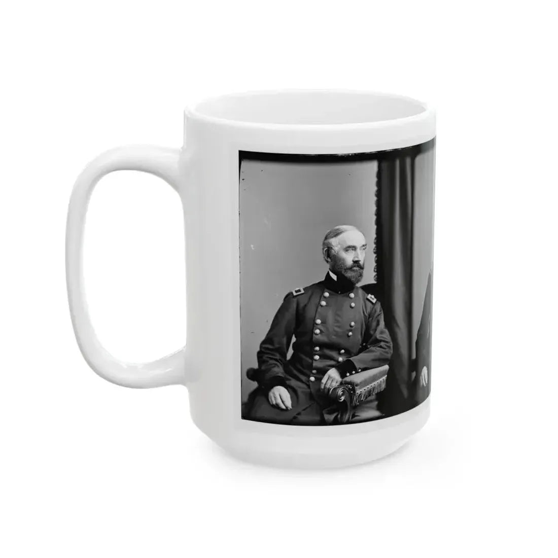 Brig. Gen. G.W. Cullum Was Appointed Chief Of Staff To General Henry W. Halleck (U.S. Civil War) White Coffee Mug - Go Mug Yourself