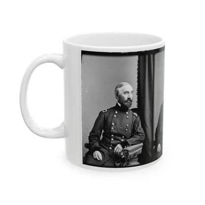 Brig. Gen. G.W. Cullum Was Appointed Chief Of Staff To General Henry W. Halleck (U.S. Civil War) White Coffee Mug - Go Mug Yourself