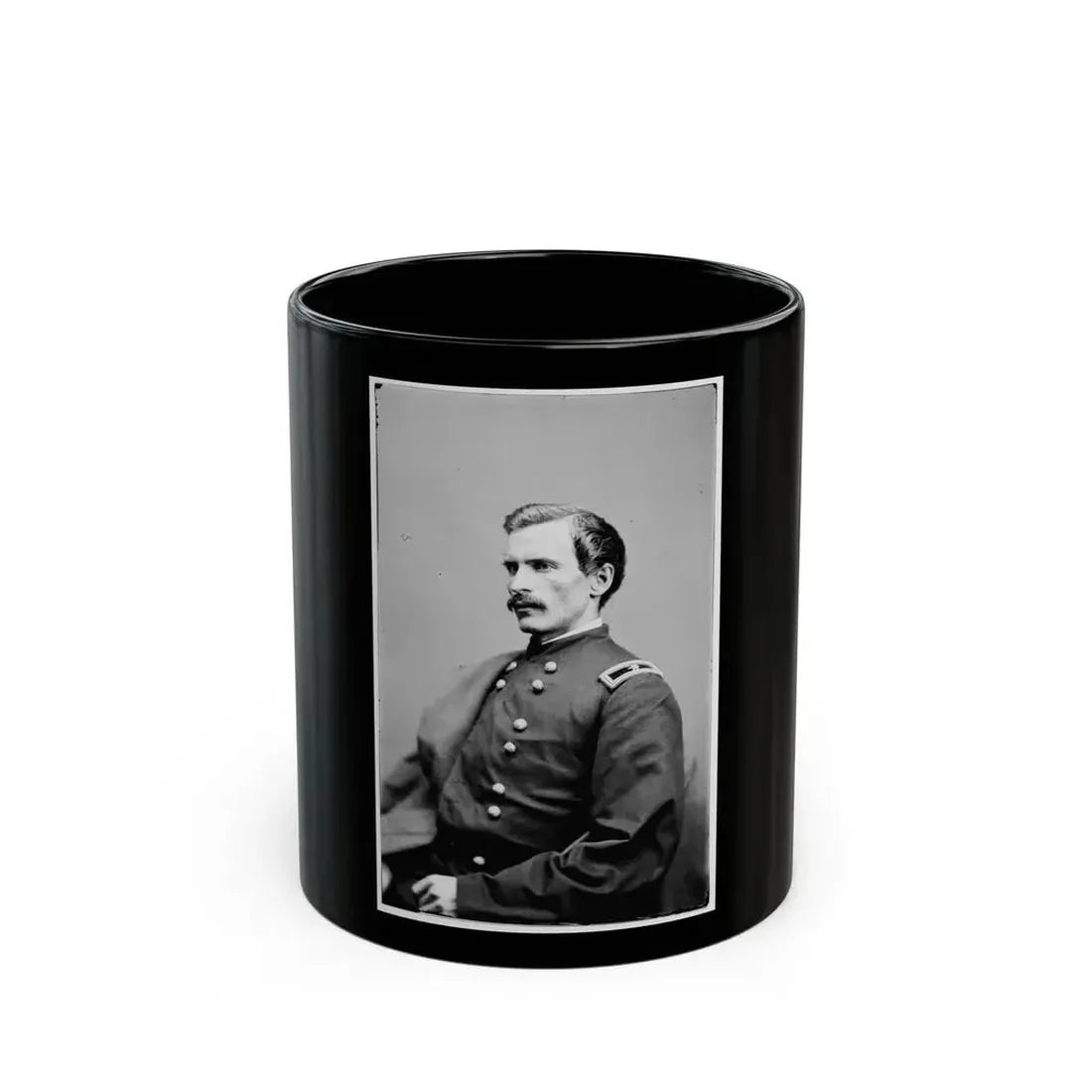 Brig. Gen. Henry A. Barnum 003 (U.S. Civil War) Black Coffee Mug 11oz - Go Mug Yourself