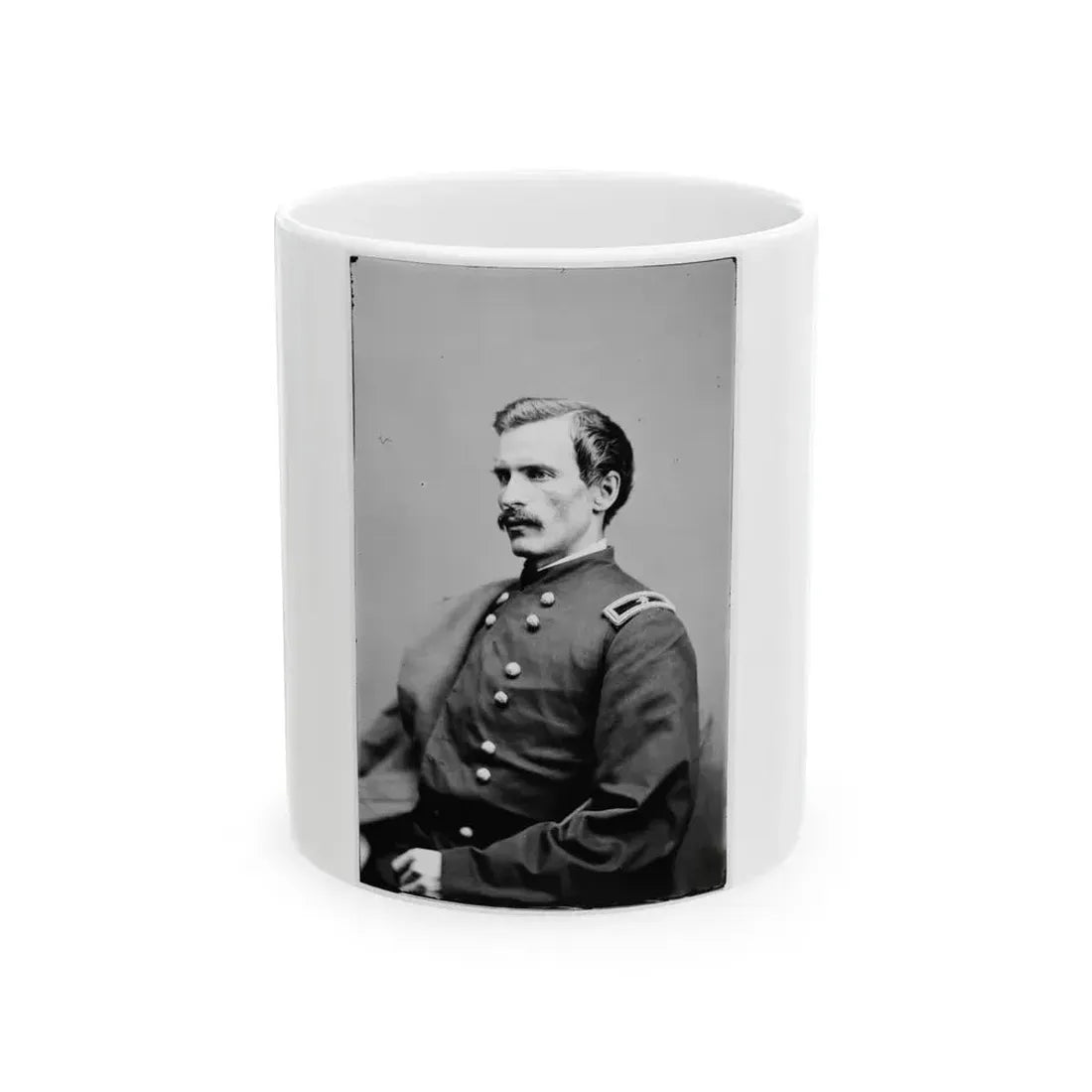 Brig. Gen. Henry A. Barnum 003 (U.S. Civil War) White Coffee Mug 11oz - Go Mug Yourself