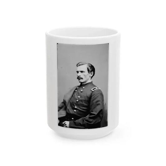 Brig. Gen. Henry A. Barnum 003 (U.S. Civil War) White Coffee Mug 15oz - Go Mug Yourself