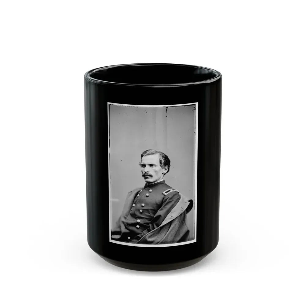 Brig. Gen. Henry A. Barnum 004 (U.S. Civil War) Black Coffee Mug 15oz - Go Mug Yourself