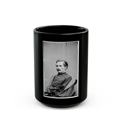 Brig. Gen. Henry A. Barnum 004 (U.S. Civil War) Black Coffee Mug 15oz - Go Mug Yourself
