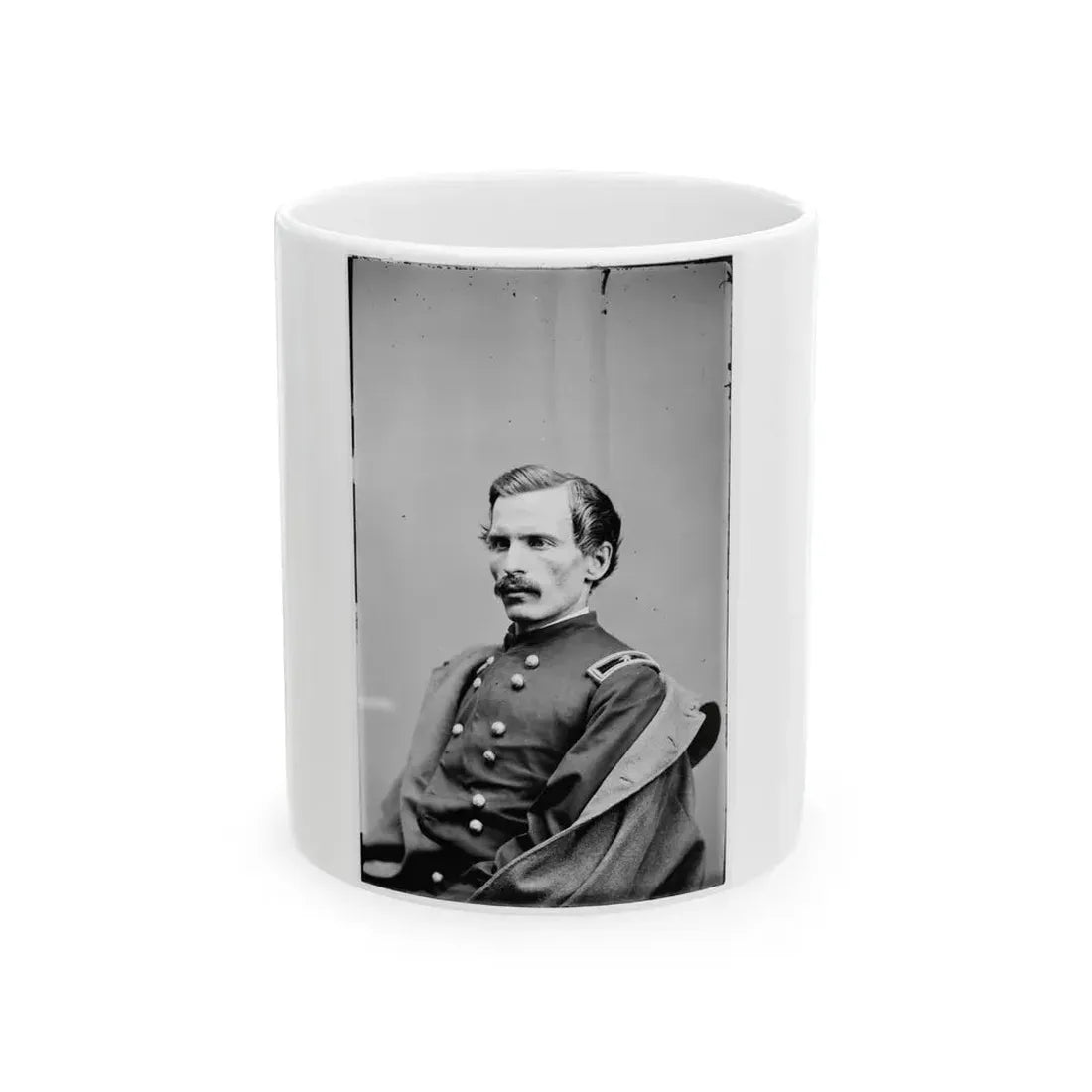 Brig. Gen. Henry A. Barnum 004 (U.S. Civil War) White Coffee Mug 11oz - Go Mug Yourself