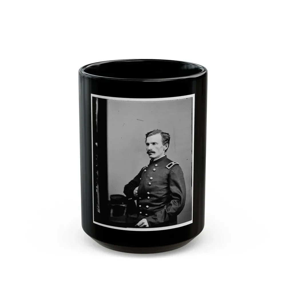 Brig. Gen. Henry A. Barnum 008 (U.S. Civil War) Black Coffee Mug 15oz - Go Mug Yourself