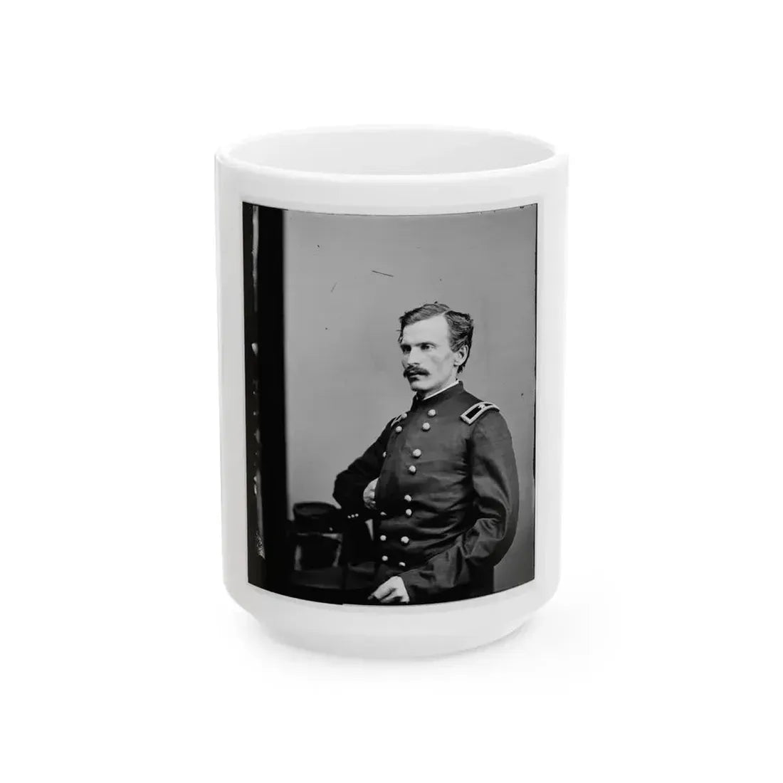 Brig. Gen. Henry A. Barnum 008 (U.S. Civil War) White Coffee Mug 15oz - Go Mug Yourself