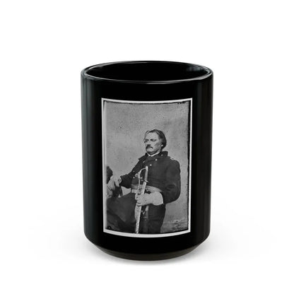 Brig. Gen. Israel B. Richardson, Killed Antietam 002 (U.S. Civil War) Black Coffee Mug 15oz - Go Mug Yourself