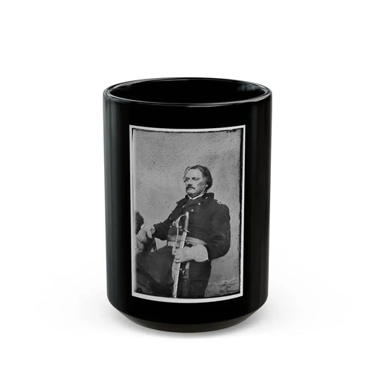 Brig. Gen. Israel B. Richardson, Killed Antietam 002 (U.S. Civil War) Black Coffee Mug 15oz - Go Mug Yourself