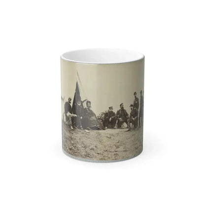 Brig. Gen. J. J. Abercrombie and Group (U.S. Civil War) Color Changing Coffee Mug 11oz Default Title 11oz - Go Mug Yourself