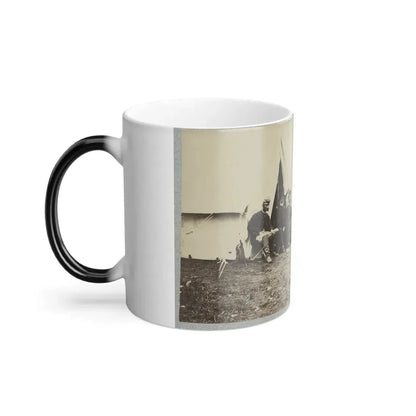 Brig. Gen. J. J. Abercrombie and Group (U.S. Civil War) Color Changing Coffee Mug 11oz - Go Mug Yourself