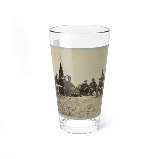 Brig. Gen. J. J. Abercrombie And Group (U.S. Civil War) Pint Glass 16oz 16oz - Go Mug Yourself