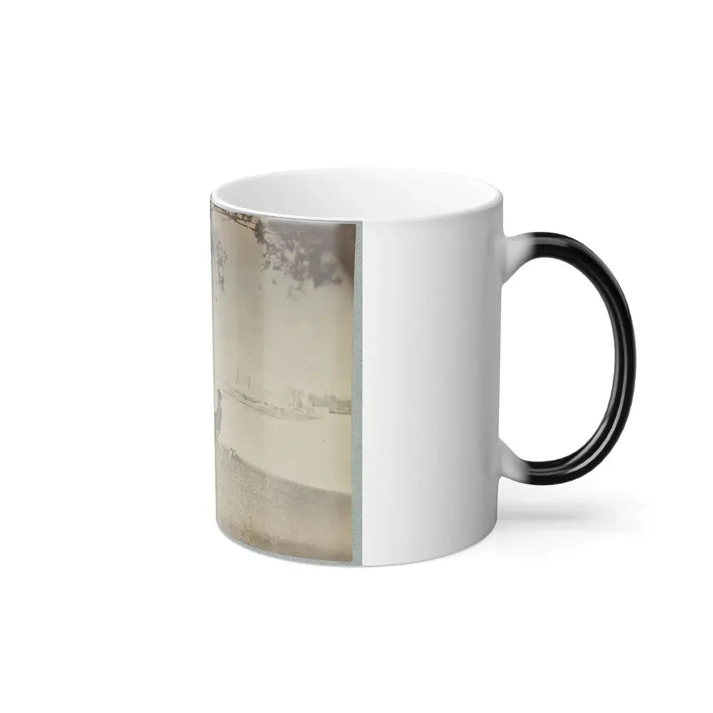 Brig. Gen. J. J. Abercrombie and Staff (U.S. Civil War) Color Changing Coffee Mug 11oz - Go Mug Yourself
