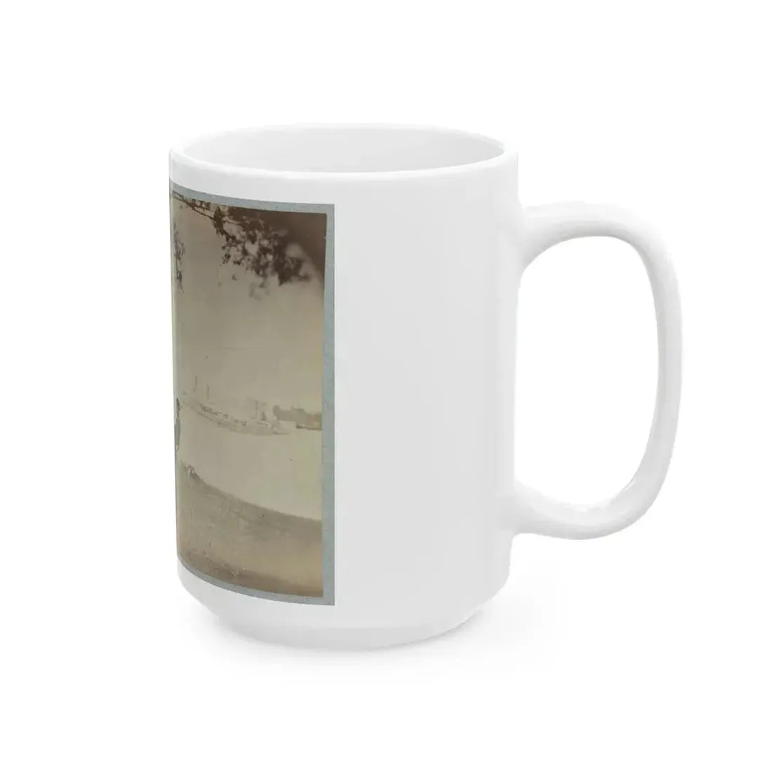 Brig. Gen. J. J. Abercrombie And Staff (U.S. Civil War) White Coffee Mug - Go Mug Yourself