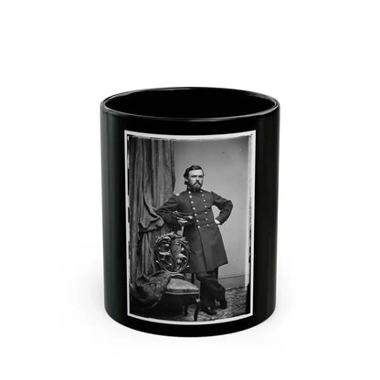 Brig. Gen. Jacob Sharp Col. 156th N.Y. Inf. (U.S. Civil War) Black Coffee Mug 11oz - Go Mug Yourself