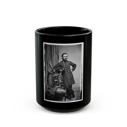 Brig. Gen. Jacob Sharp Col. 156th N.Y. Inf. (U.S. Civil War) Black Coffee Mug 15oz - Go Mug Yourself