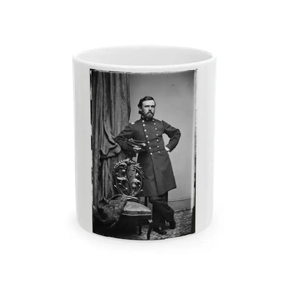 Brig. Gen. Jacob Sharp Col. 156th N.Y. Inf. (U.S. Civil War) White Coffee Mug 11oz - Go Mug Yourself