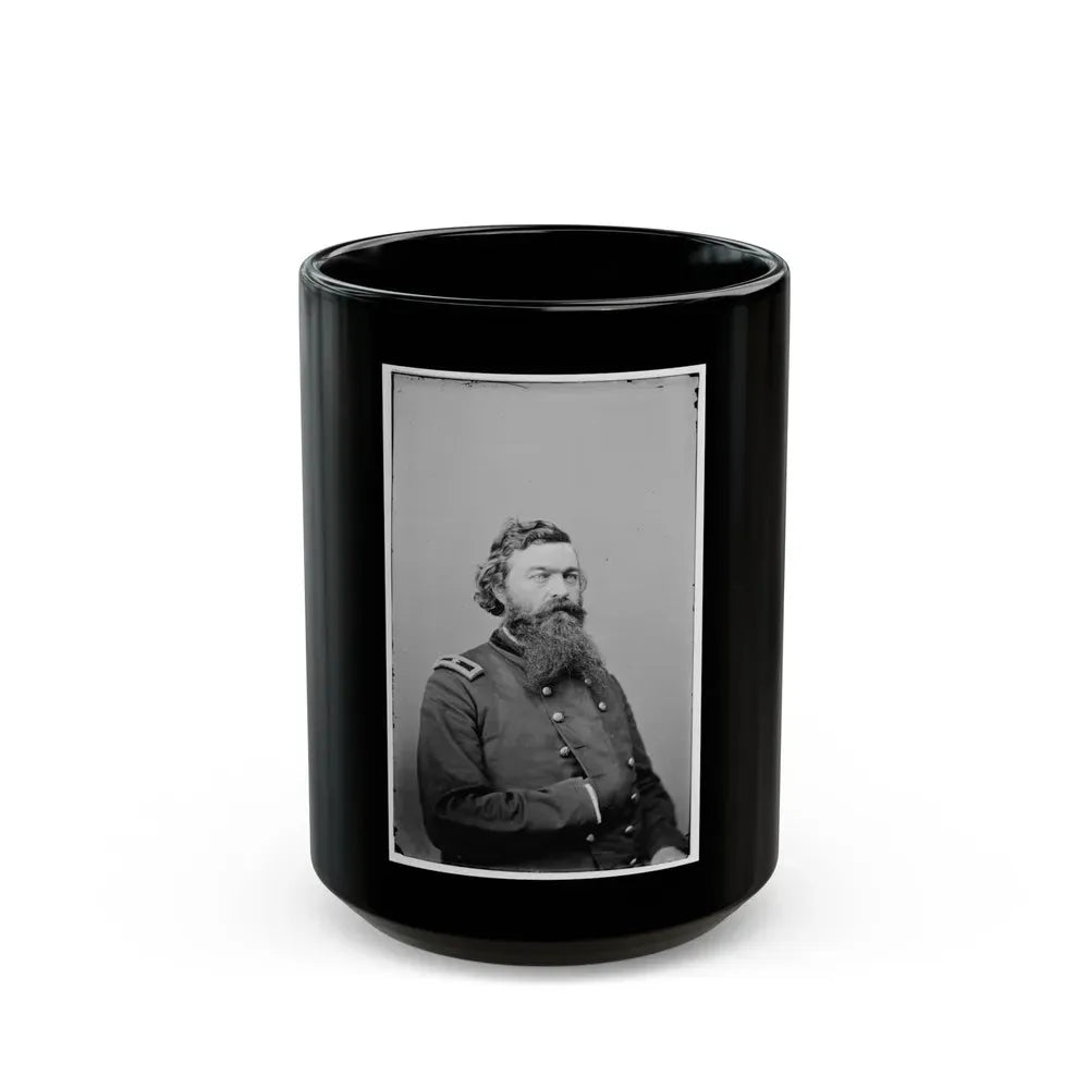 Brig. Gen. James S. Robinson 002 (U.S. Civil War) Black Coffee Mug 15oz - Go Mug Yourself