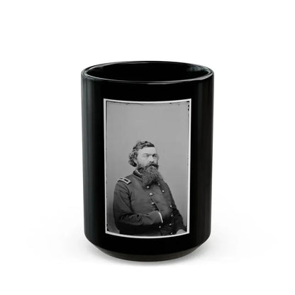 Brig. Gen. James S. Robinson 002 (U.S. Civil War) Black Coffee Mug 15oz - Go Mug Yourself