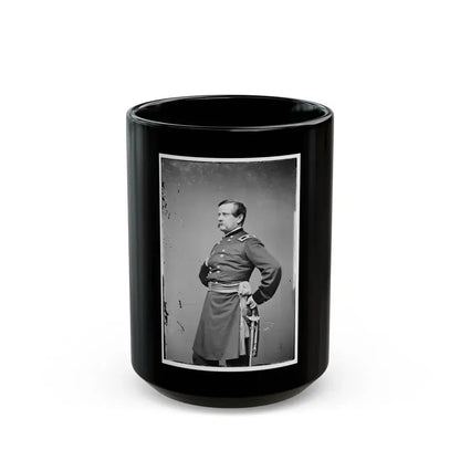 Brig. Gen. J.H. Van Allen (U.S. Civil War) Black Coffee Mug 15oz - Go Mug Yourself
