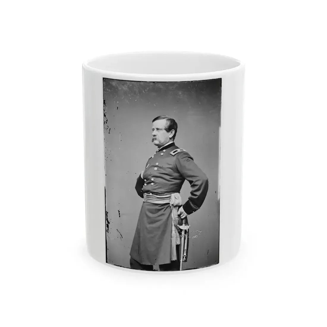 Brig. Gen. J.H. Van Allen (U.S. Civil War) White Coffee Mug 11oz - Go Mug Yourself
